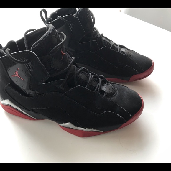 Nike Air Jordan 7 Black/Red 10.5 100% Authentic - Picture 1 of 4